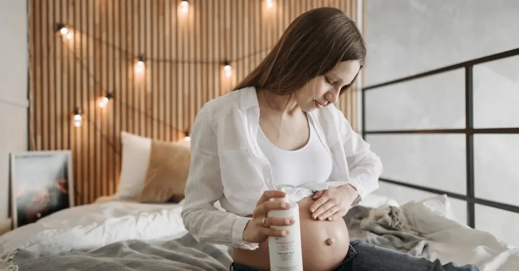 Bio-Oil bij zwangerschap: striemen en littekens verminderen